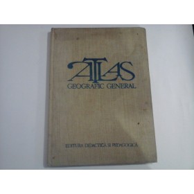 ATLAS GEOGRAFIC GENERAL - MIRCEA PEAHA - 1980